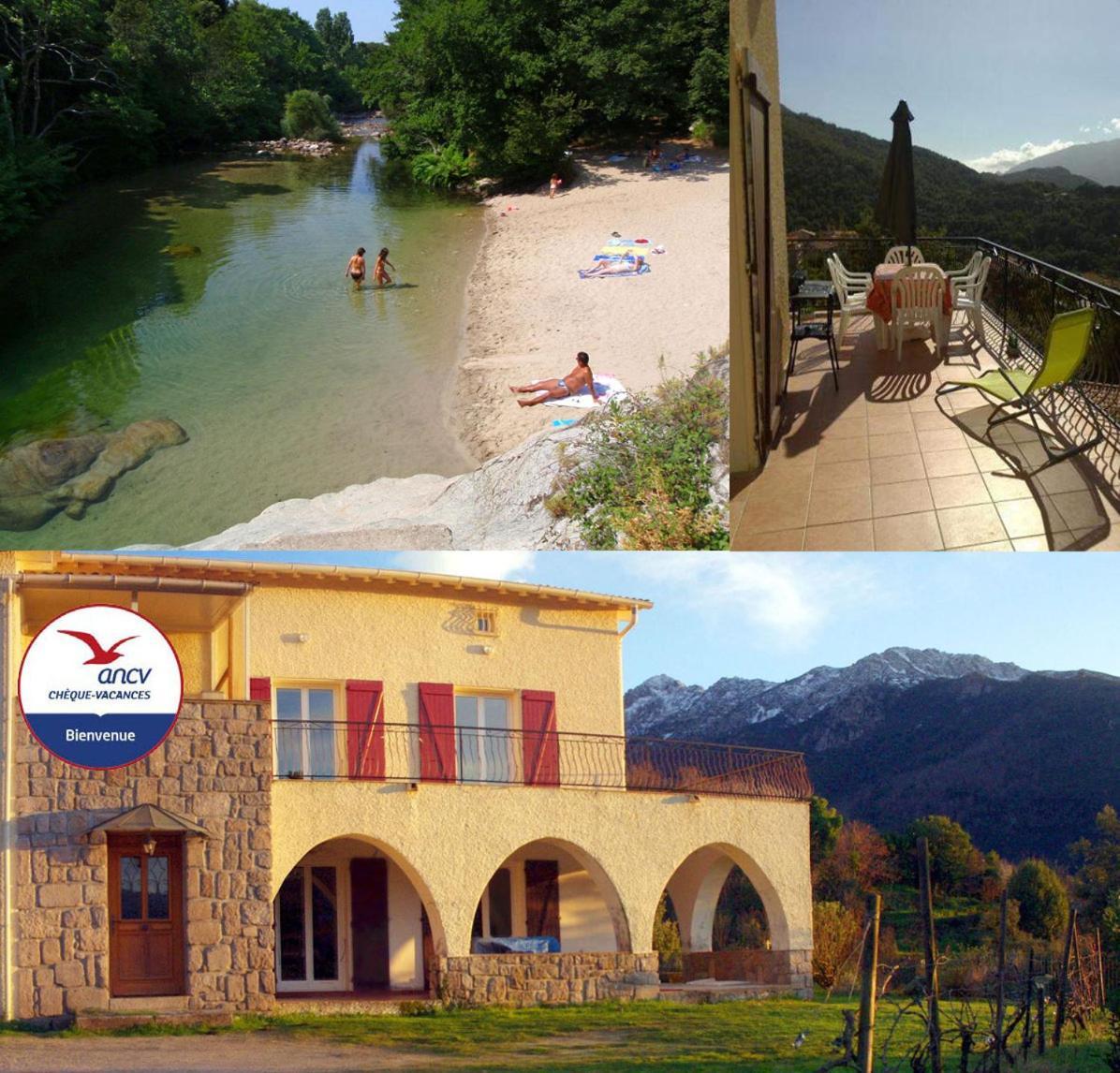95M2 Au Calme A 25Mn Ajaccio, Plages, Linge Inclus Parking Ok Ucciani Exterior foto